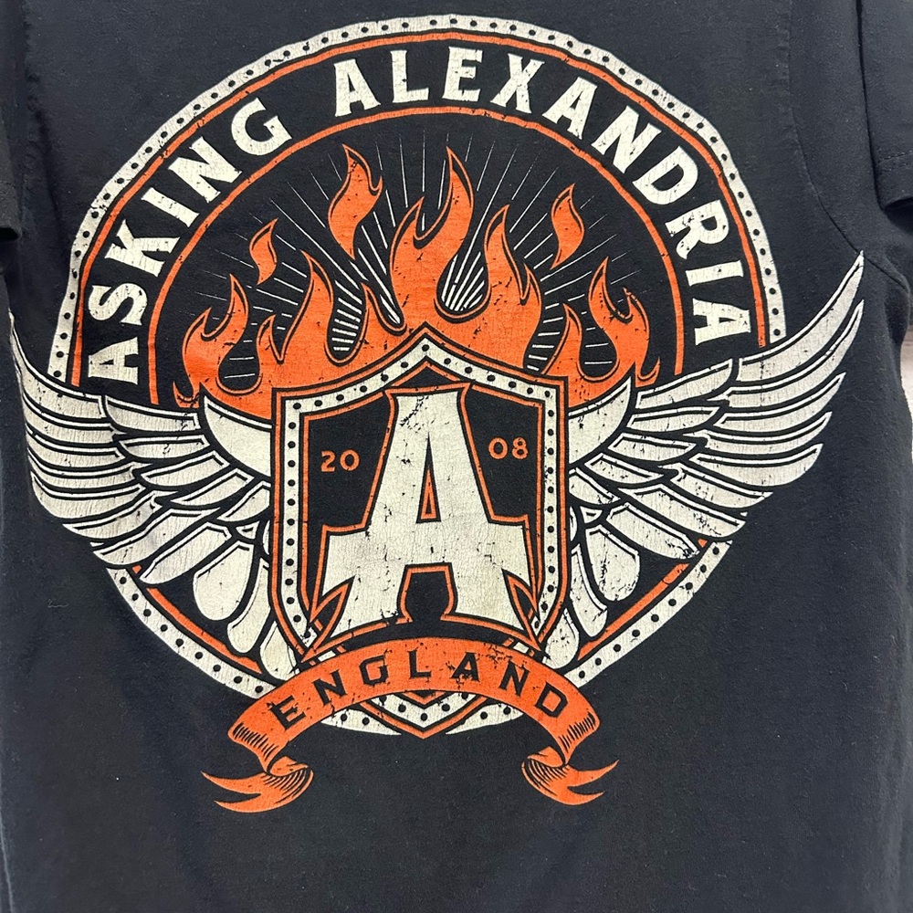 Asking Alexandria Bay Island 2008 Band Tee Size Medium - Picture 4 of 7